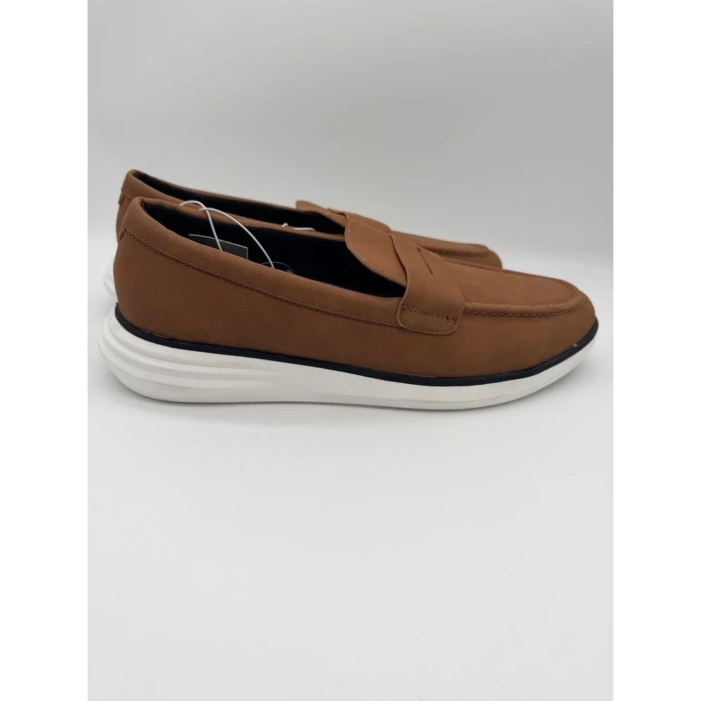 Goodfellow‎ & Co Kobi Shoes Mens Size 10.5 Brown Slip On Loafer Casual Comfort